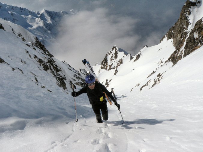 Pic des Grandes Lanches (21).jpg - Belle ambiance dans ce couloir
